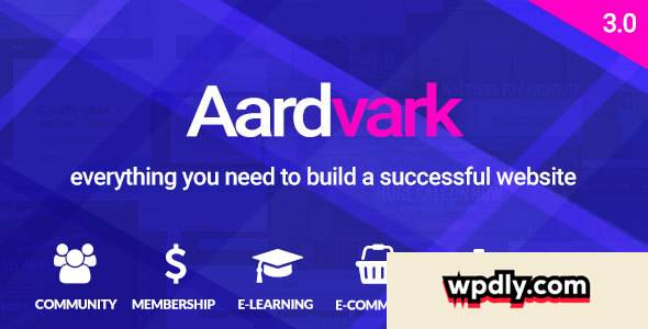 aardvark-v30---buddypress-membership--community-theme