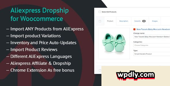 Aliexpress Dropship for Woocommerce v1.3.4