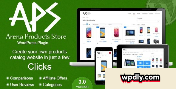 arena-products-store-v30---wordpress-plugin