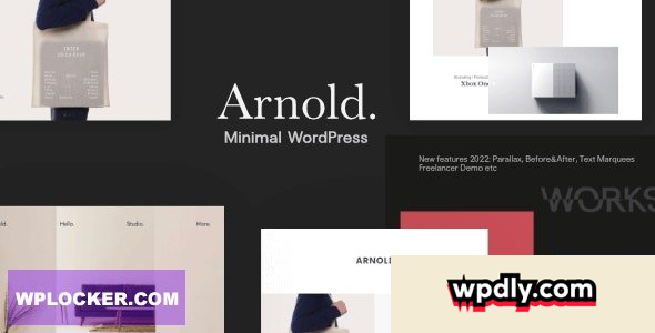 arnold-v250---minimal-portfolio-wordpress-theme