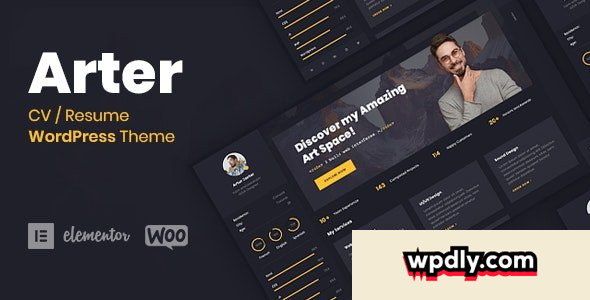 arter-v183---resume-wordpress-theme