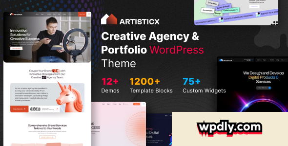 artisticx-v10---creative-agency-wordpress-theme