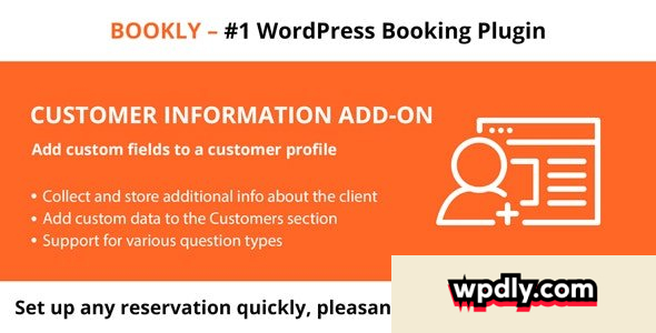 Bookly Customer Information (Add-on) v3.7