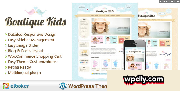 Boutique Kids Creative v1.23.11 – WordPress WooCommerce