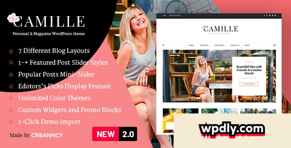 camille-v201---personal-amp-magazine-wordpress-theme