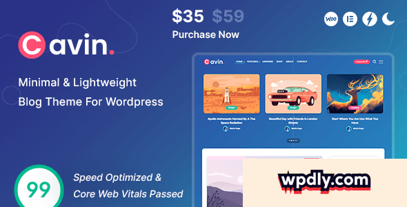 cavin-v15---minimal-amp-lightweight-wordpress-blog-theme