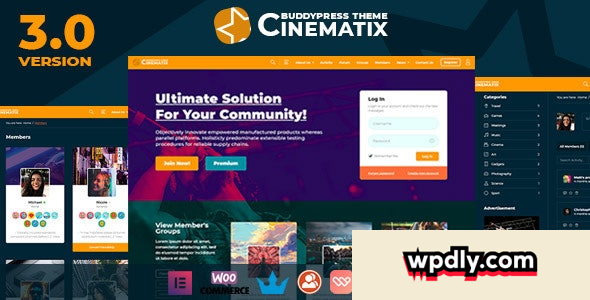 cinematix-v304---buddypress-nouveau-membership-theme