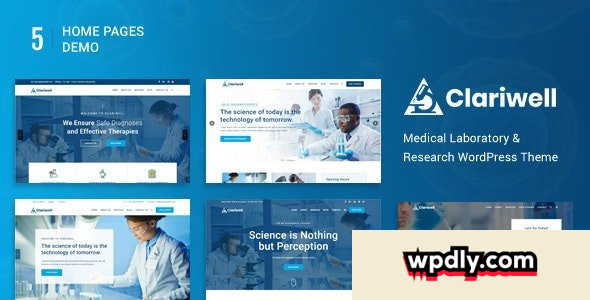 clariwell-v102--medical-laboratory-amp-research-wordpress-theme