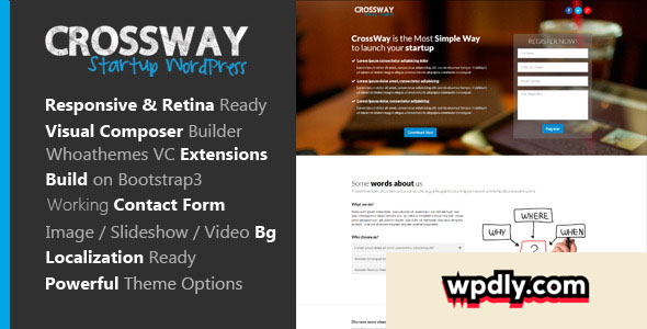 crossway-v119---startup-landing-page-bootstrap-wp-theme