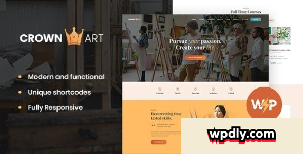 crown-art-v1211---drawing-and-music-school-wordpress-theme