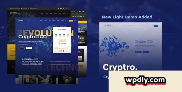 cryptro-v140---cryptocurrency-blockchain-bitcoin