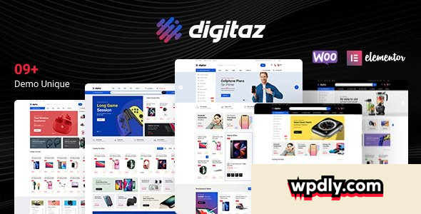 Digitaz v1.3.0 – Electronics Elementor WooCommerce Theme