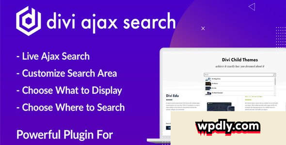 Divi Ajax Search v1.1.3