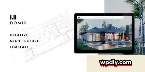 domik-v305---creative-responsive-architecture-wordpress-theme