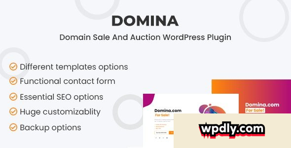 domina-v110---domain-for-sale-amp-auction-plugin