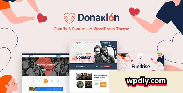 Donakion v1.2.1 – Fundraising & Charity Foundation WordPress Theme + RTL