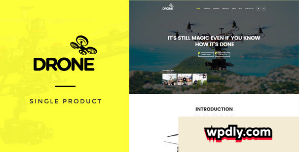 drone-v113---single-product-wordpress-theme
