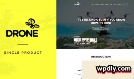 drone-v126---single-product-wordpress-theme