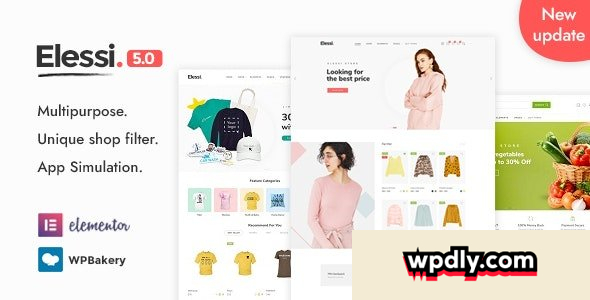 Elessi v6.3.8 – WooCommerce AJAX WordPress Theme – RTL support