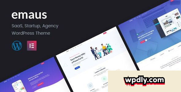 emaus-v143---saas-app-and-startup-elementor-wordpress-theme