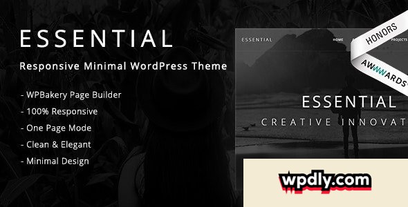 essential-v125---responsive-minimal-wordpress-theme