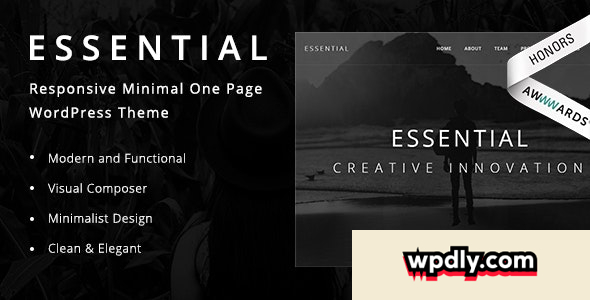 essential-v19---responsive-minimal-one-page-wordpress-theme