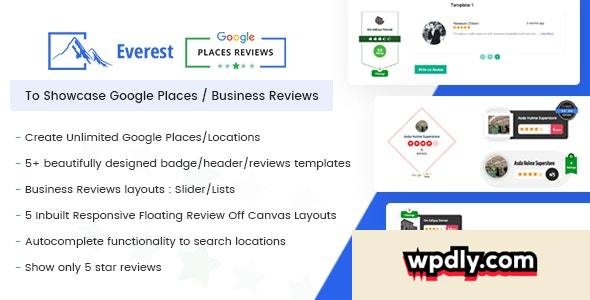 everest-google-places-reviews-v207---best-wordpress-plugin-to-showcase-google-places--business-reviews