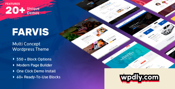 farvis-v128---multipurpose-wordpress-theme