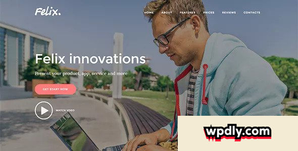 felix-v102---startup-landing-page-wordpress-theme