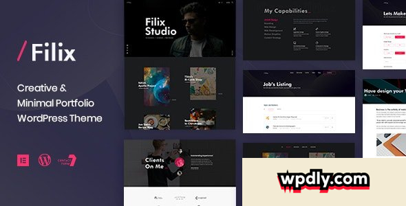 filix-v125---creative-minimal-portfolio-wordpress-theme