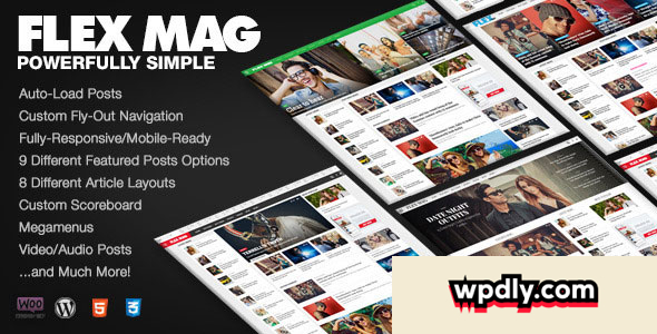 Flex Mag v2.0.2 – Responsive WordPress News Theme