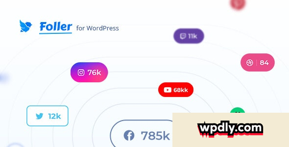 foller-v110---social-followers-bar-for-wordpress