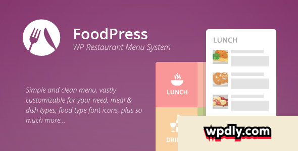 foodpress v1.5.3 – Restaurant Menu & Reservation Plugin