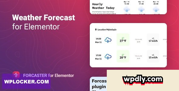 forcaster-v101---weather-forecast-for-elementor