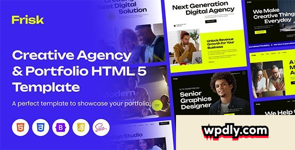 frisk-v10---creative-agency-amp-portfolio-template