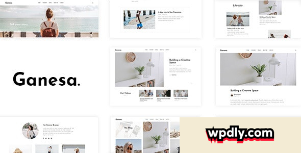 ganesa-v103---minimal-wordpress-personal-blog-theme