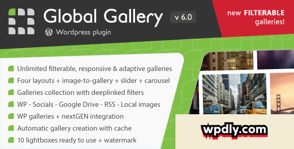 Global Gallery v6.0 – WordPress Responsive Gallery