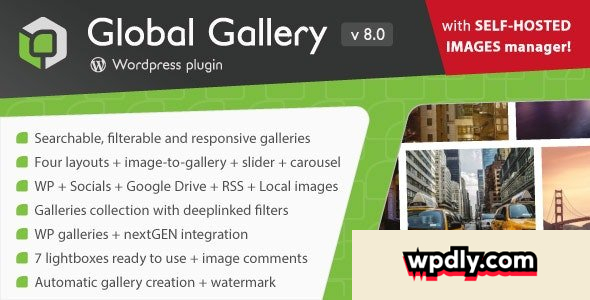 Global Gallery v9.2.2 – WordPress Responsive Gallery