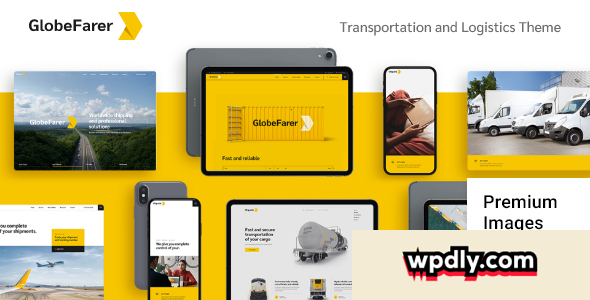 GlobeFarer v1.4.1 – Transportation and Logistics Theme