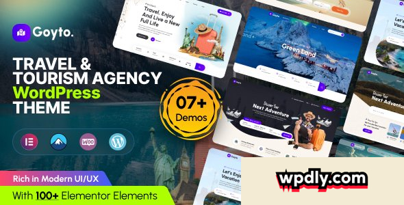 Goyto v1.0.6 – Travel WordPress Theme