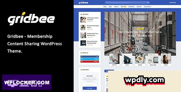 gridbee-v13---content-sharing-wordpress-theme