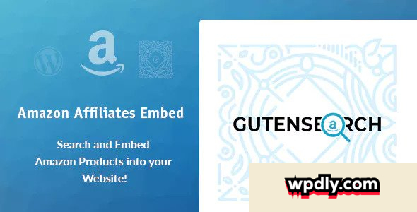 gutensearch-v101---amazon-affiliates-search-and-embed