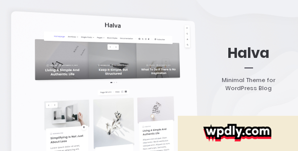 halva-v111---minimal-theme-for-wordpress-blog