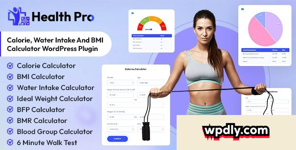 health-pro-v107---calorie-water-intake-and-bmi-calculator-wordpress-plugin