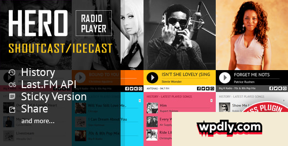 hero-v164---shoutcast-and-icecast-radio-player