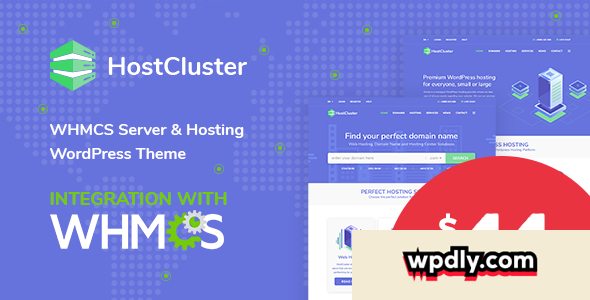 hostcluster-v141---whmcs-server--hosting-theme