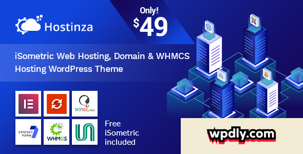 hostinza-v105---isometric-domain--whmcs-web-hosting