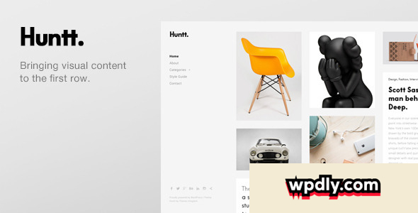 huntt-v144---personal-blog--portfolio-theme