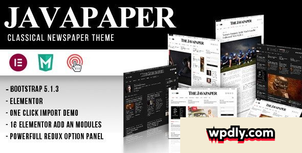 javapaper-v12---classic-newspaper-theme
