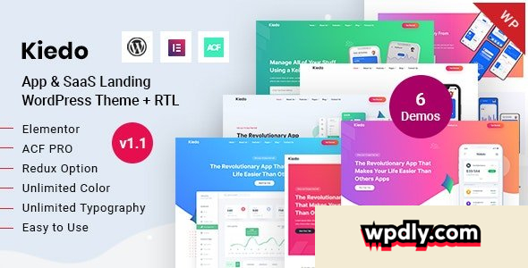 kiedo-v11---app-amp-saas-landing-wordpress-theme
